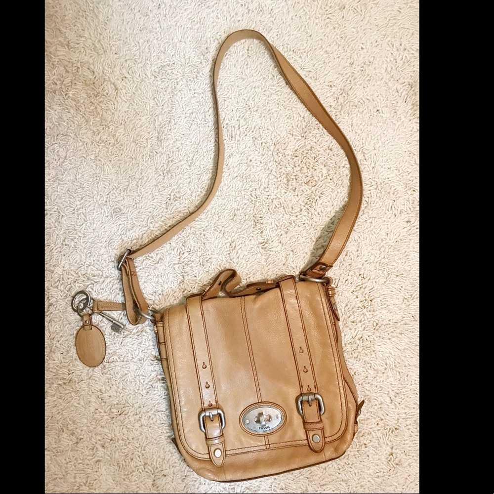 FOSSIL - Leather Cross Body Bag